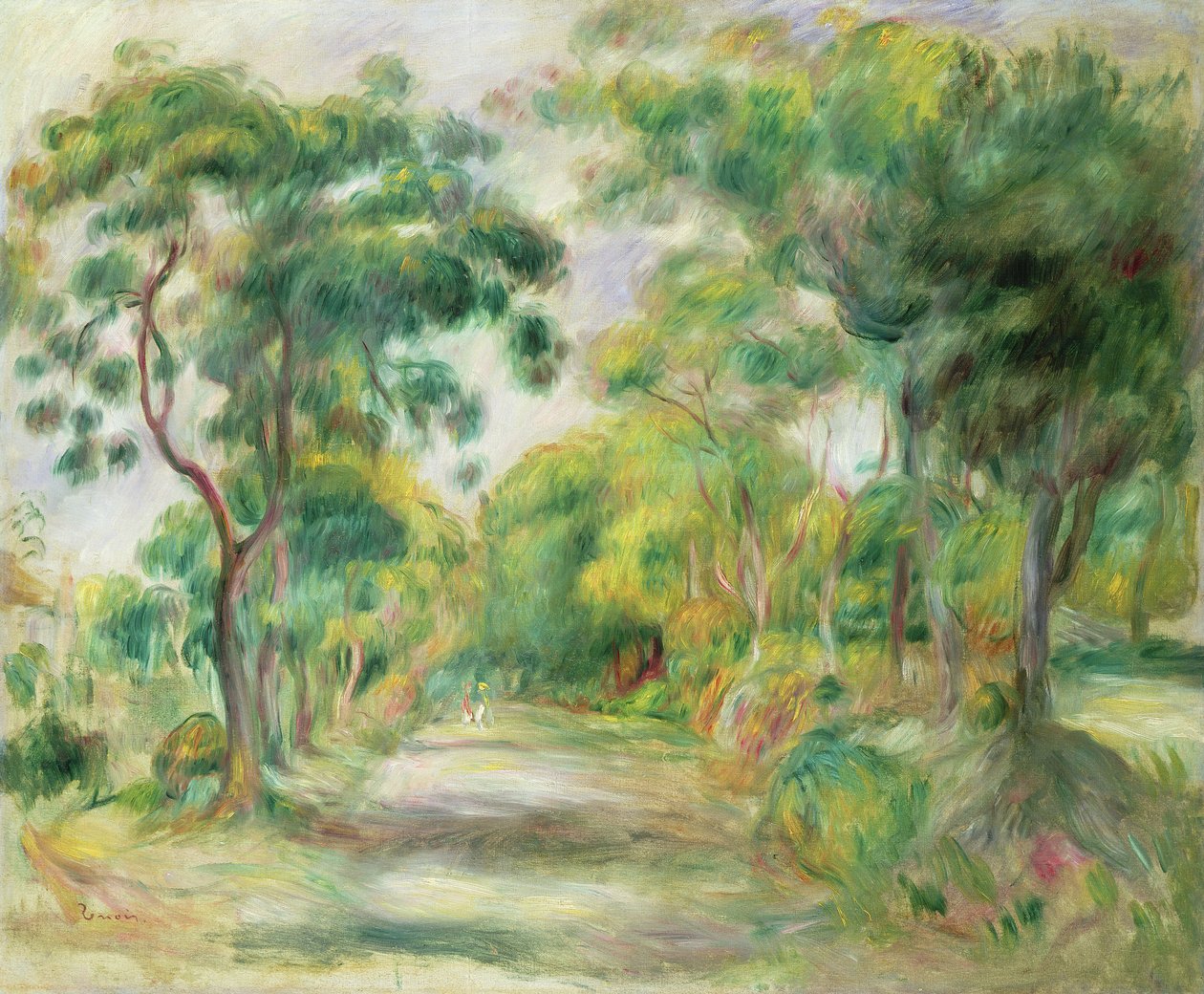 Midi tája (olaj, vászon) alkotó: Pierre Auguste Renoir