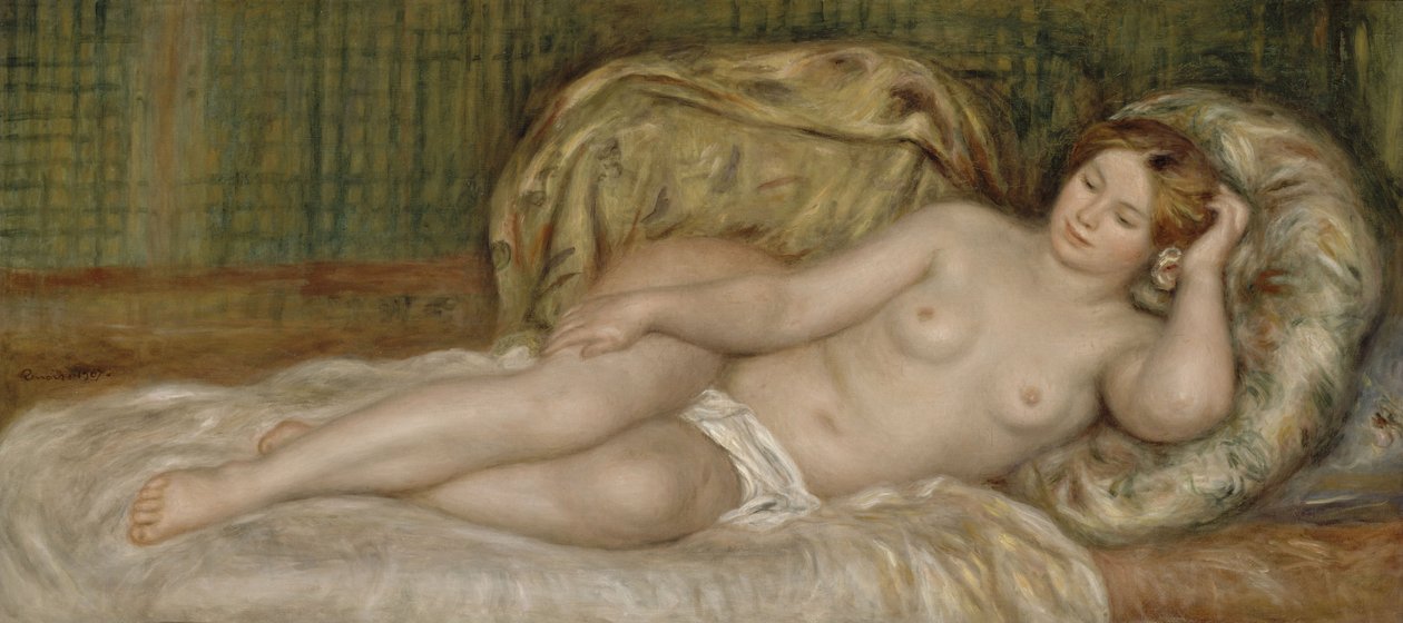 Nagy akt nagy akt, 1907 alkotó: Pierre Auguste Renoir