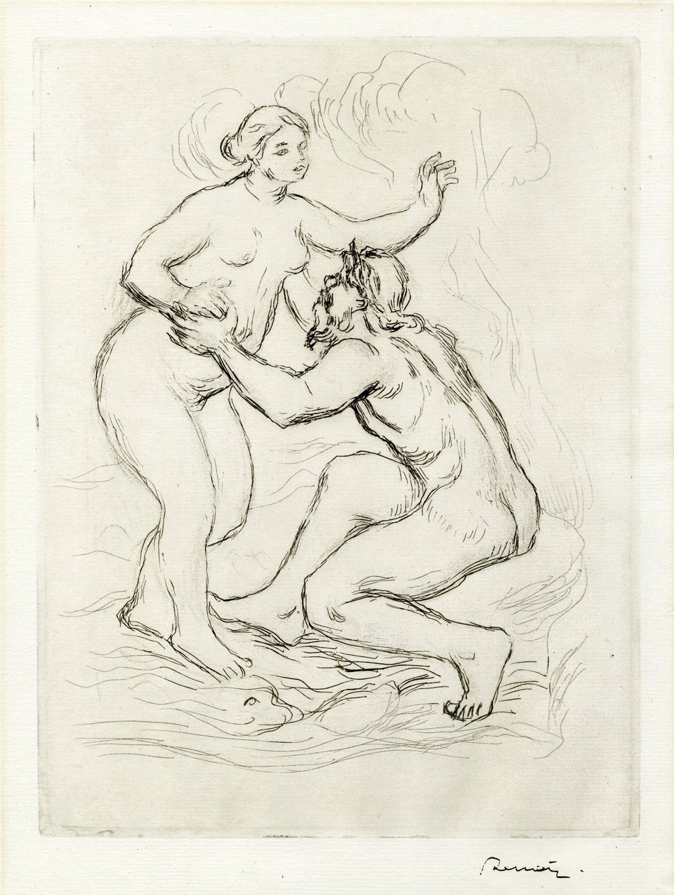 Le Fleuve Scamandre (A Scamander folyó) alkotó: Pierre Auguste Renoir