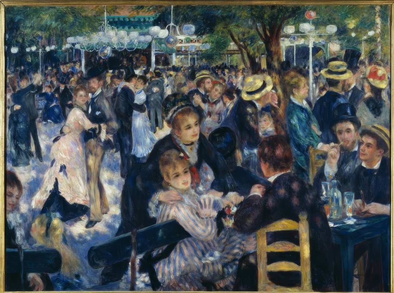 A Moulin de la Galette alkotó: Pierre Auguste Renoir