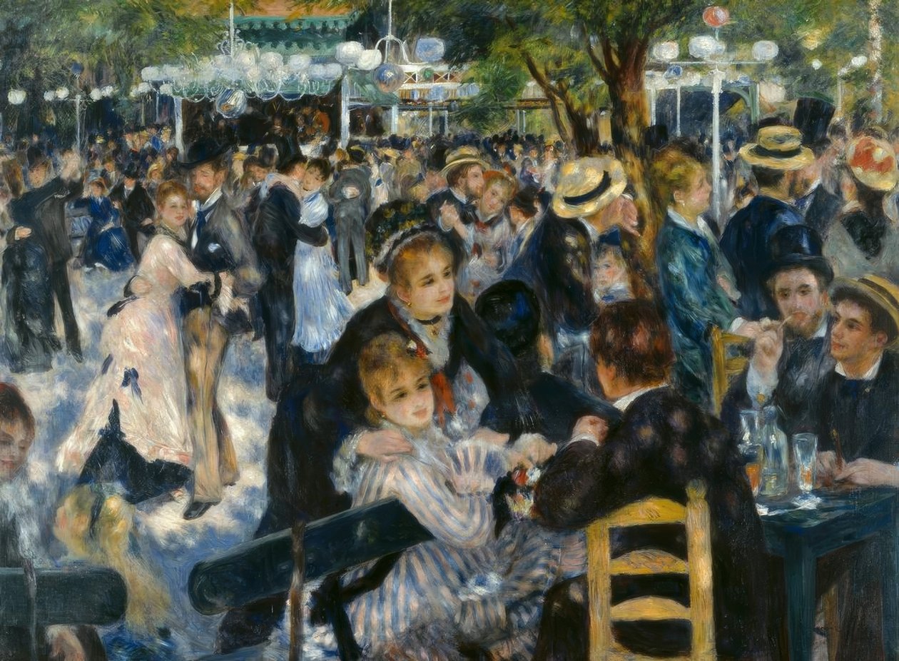 A Moulin de la Galette alkotó: Pierre Auguste Renoir