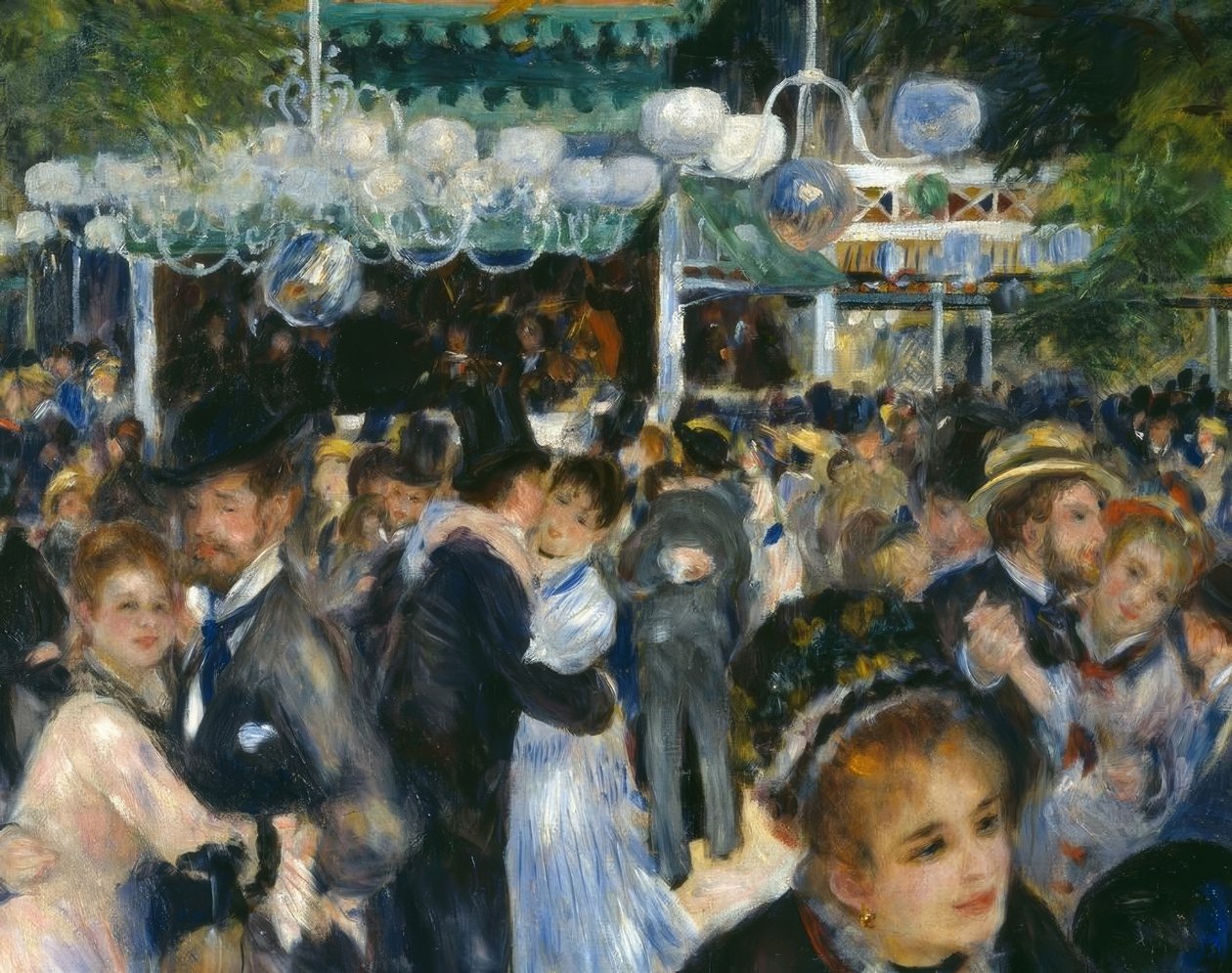 A Moulin de la Galette alkotó: Pierre Auguste Renoir