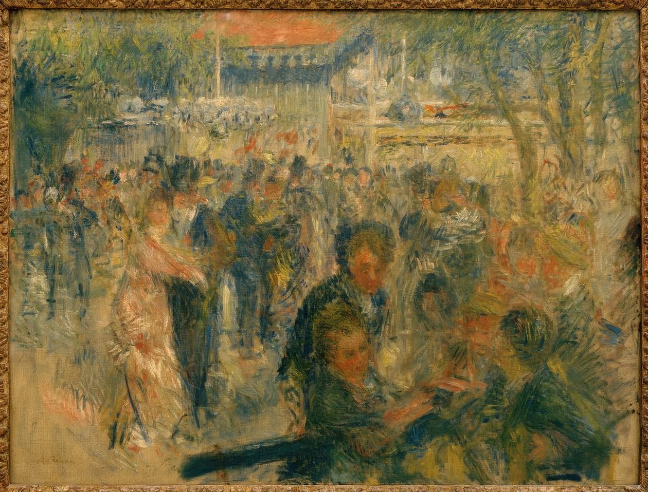 A bál a Moulin de la Galette-ben alkotó: Pierre Auguste Renoir