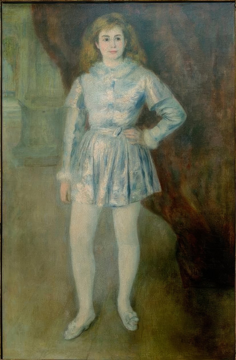 Az oldal. Madame Henriot transzvesztitában alkotó: Pierre Auguste Renoir