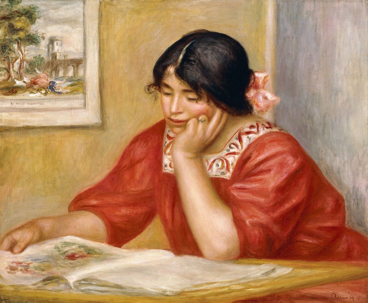 Leontine Reading, 1909 alkotó: Pierre Auguste Renoir