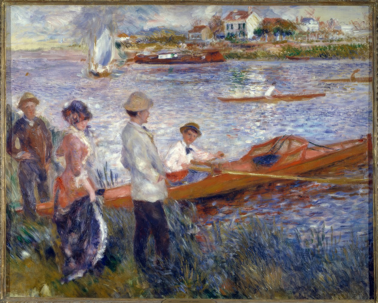 A Canotiers Chatouban alkotó: Pierre Auguste Renoir
