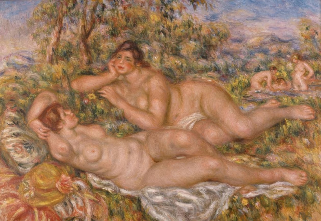 Úszók alkotó: Pierre Auguste Renoir