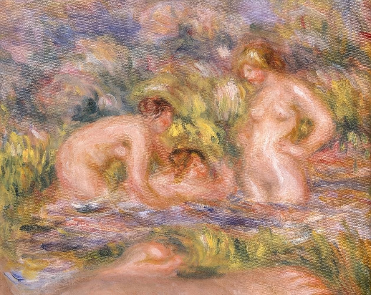 Úszók alkotó: Pierre-Auguste Renoir