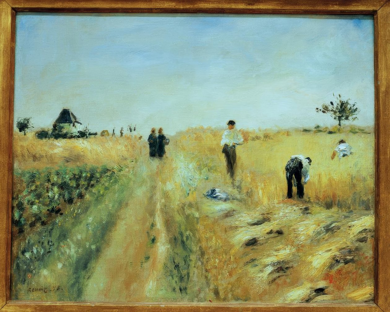 Az aratók alkotó: Pierre Auguste Renoir