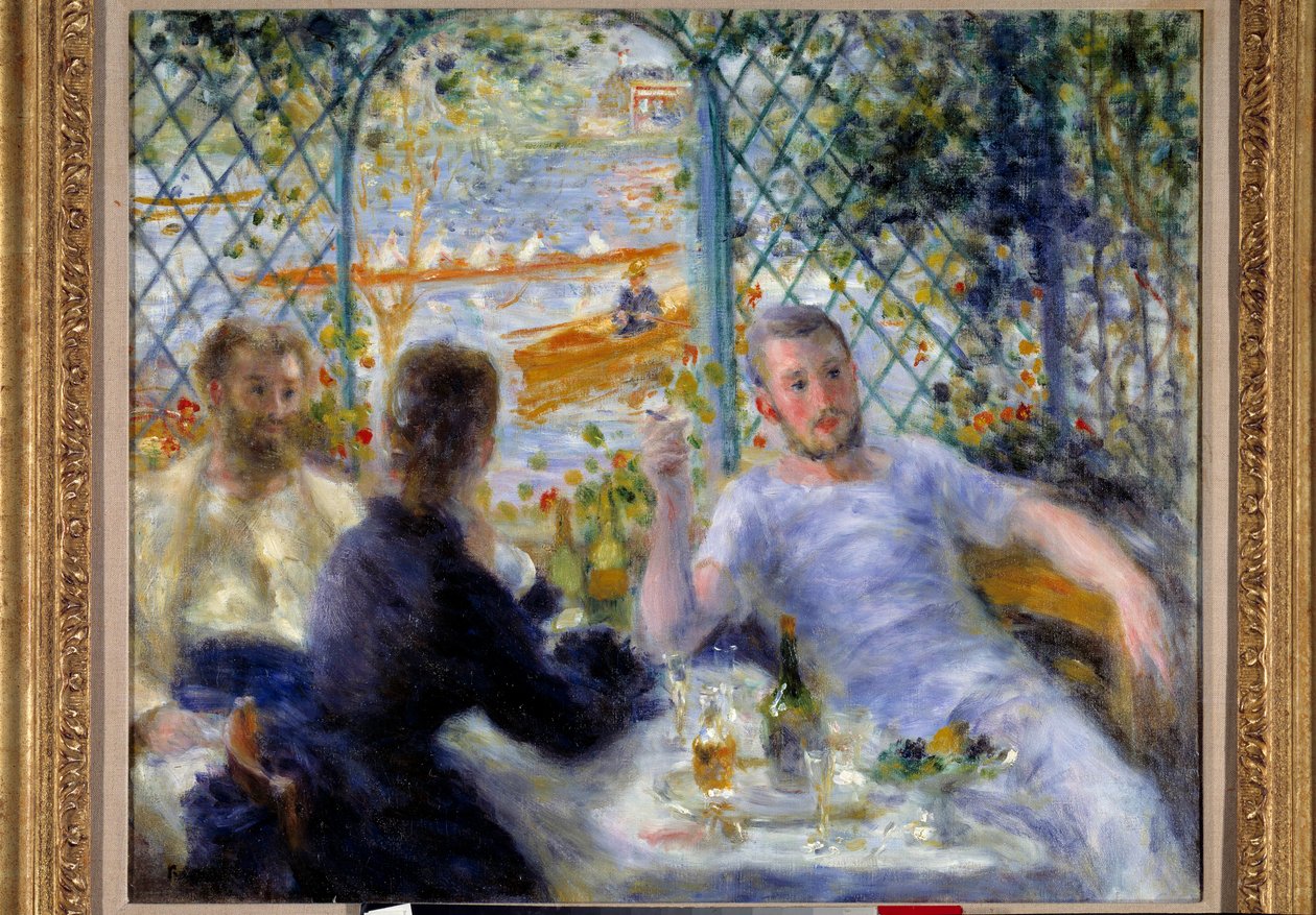 Lunch at the restaurant Fournaise or the rowers lunch alkotó: Pierre Auguste Renoir