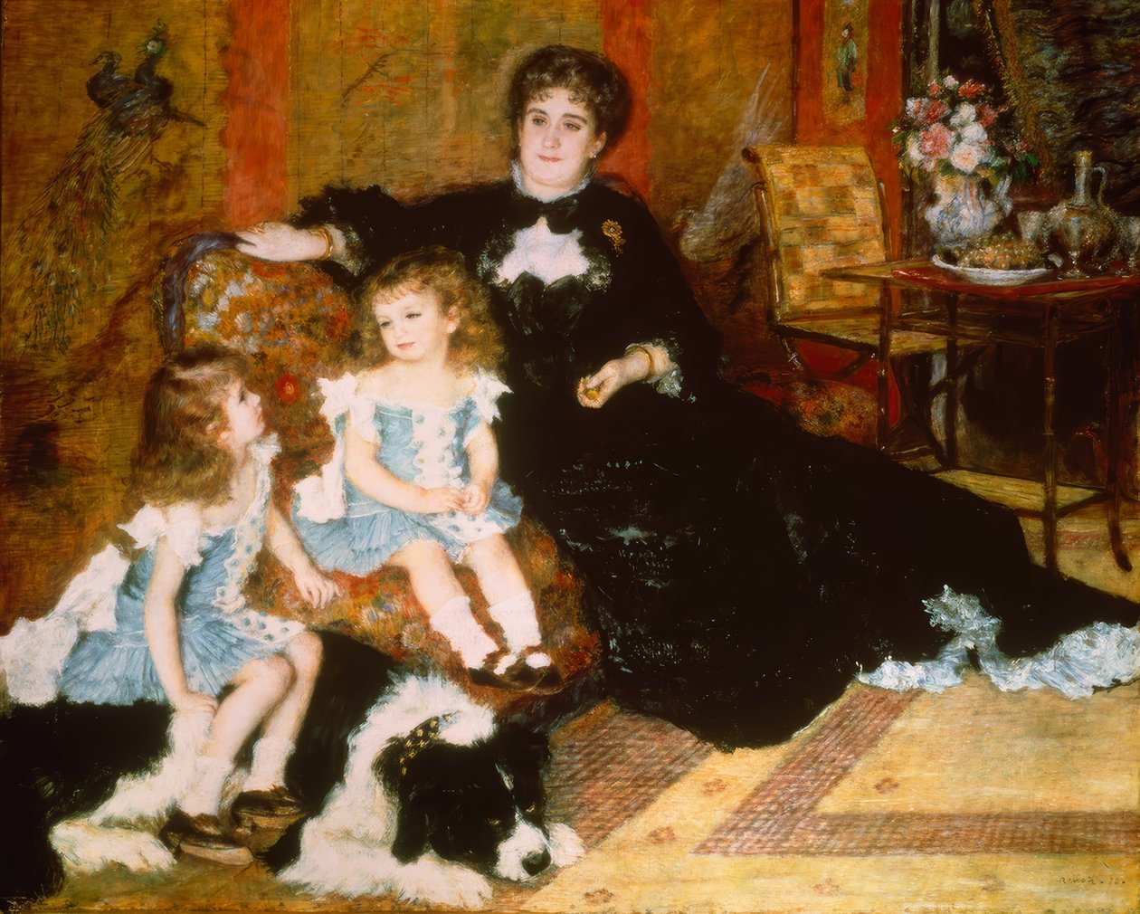 Madame Georges Charpentier és gyermekei alkotó: Pierre Auguste Renoir