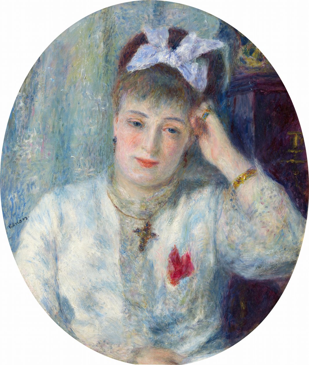 Marie Murer, 1877. alkotó: Pierre Auguste Renoir