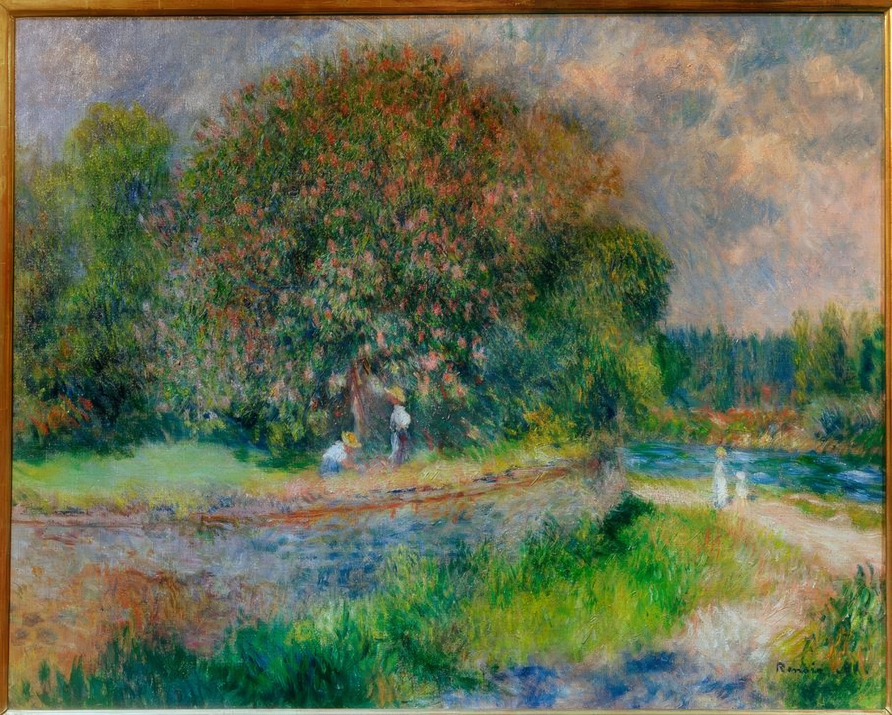 Virágzó vadgesztenye alkotó: Pierre Auguste Renoir