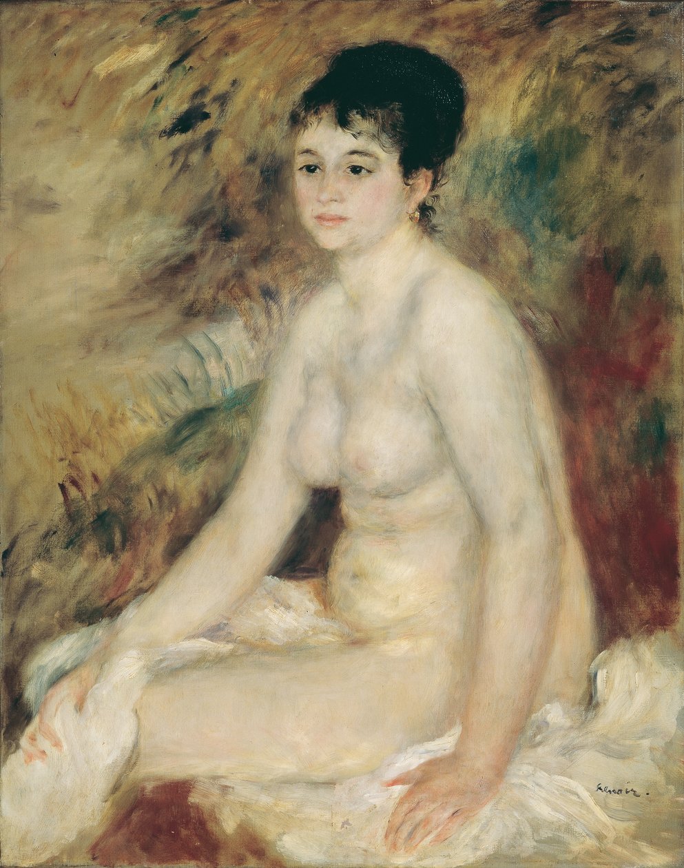 Fürdés után alkotó: Pierre Auguste Renoir
