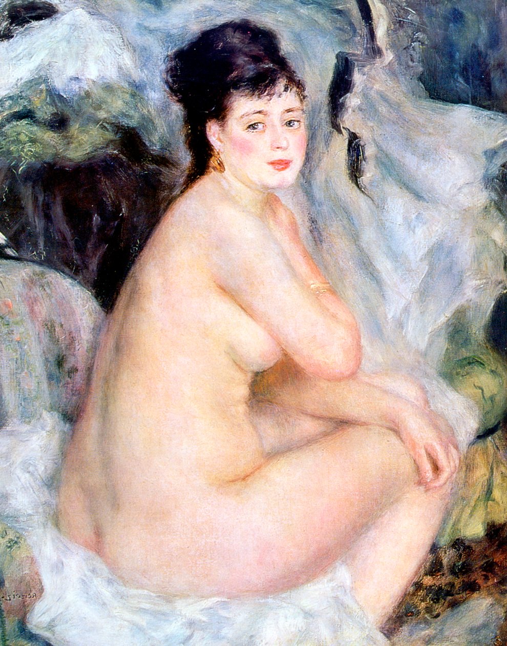 Akt, 1876 alkotó: Pierre Auguste Renoir