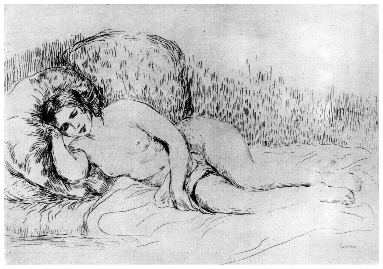 Akt, 1860-1910 1924 alkotó: Pierre Auguste Renoir