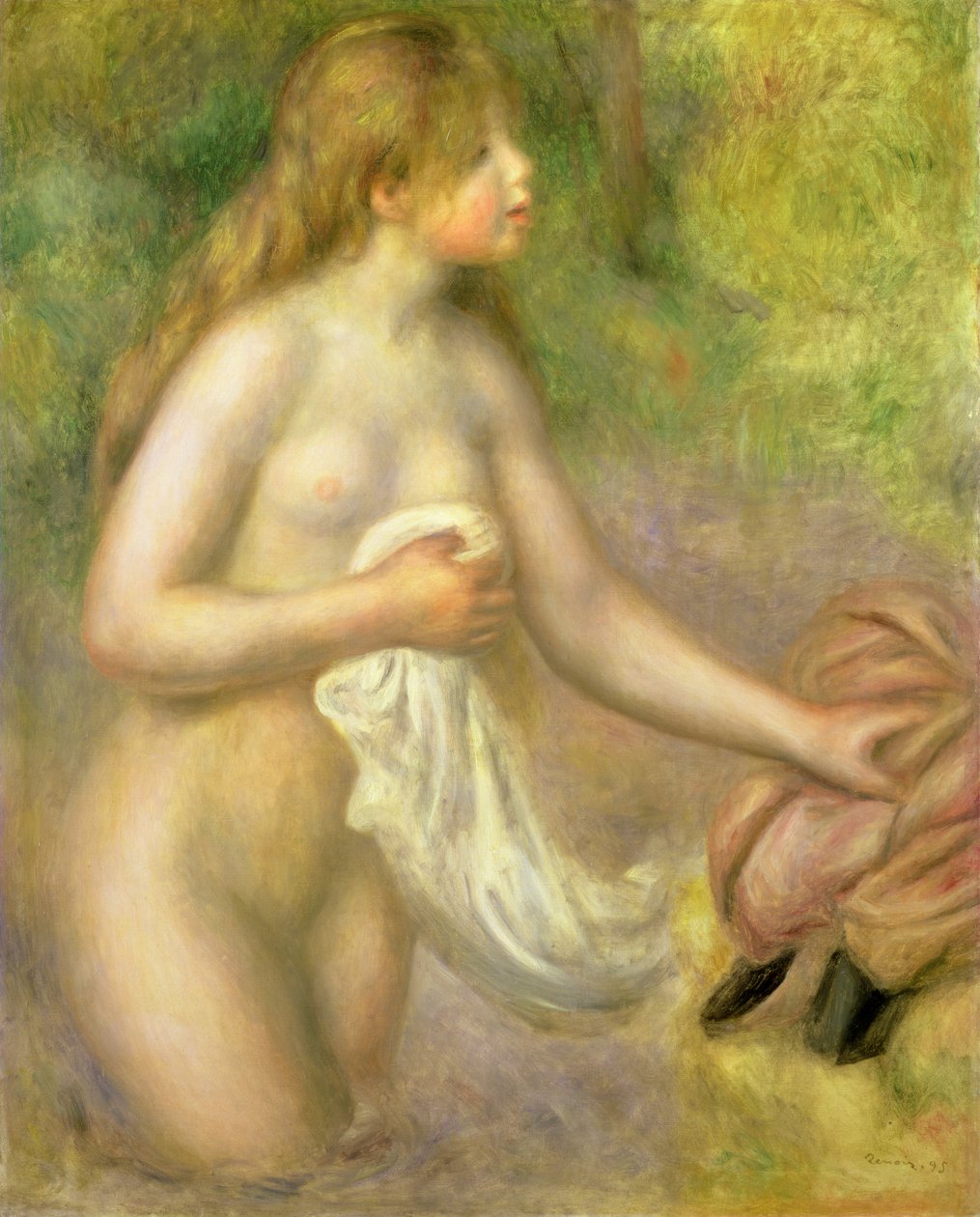 Akt Brookban alkotó: Pierre Auguste Renoir