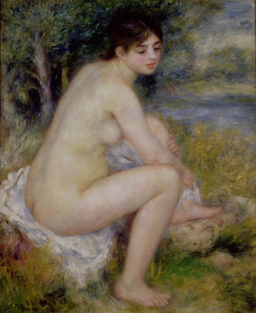 Akt a tájban alkotó: Pierre Auguste Renoir