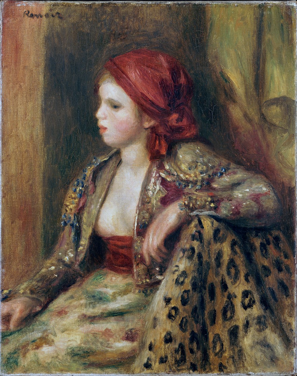 Odalisque, 1895 körül alkotó: Pierre Auguste Renoir
