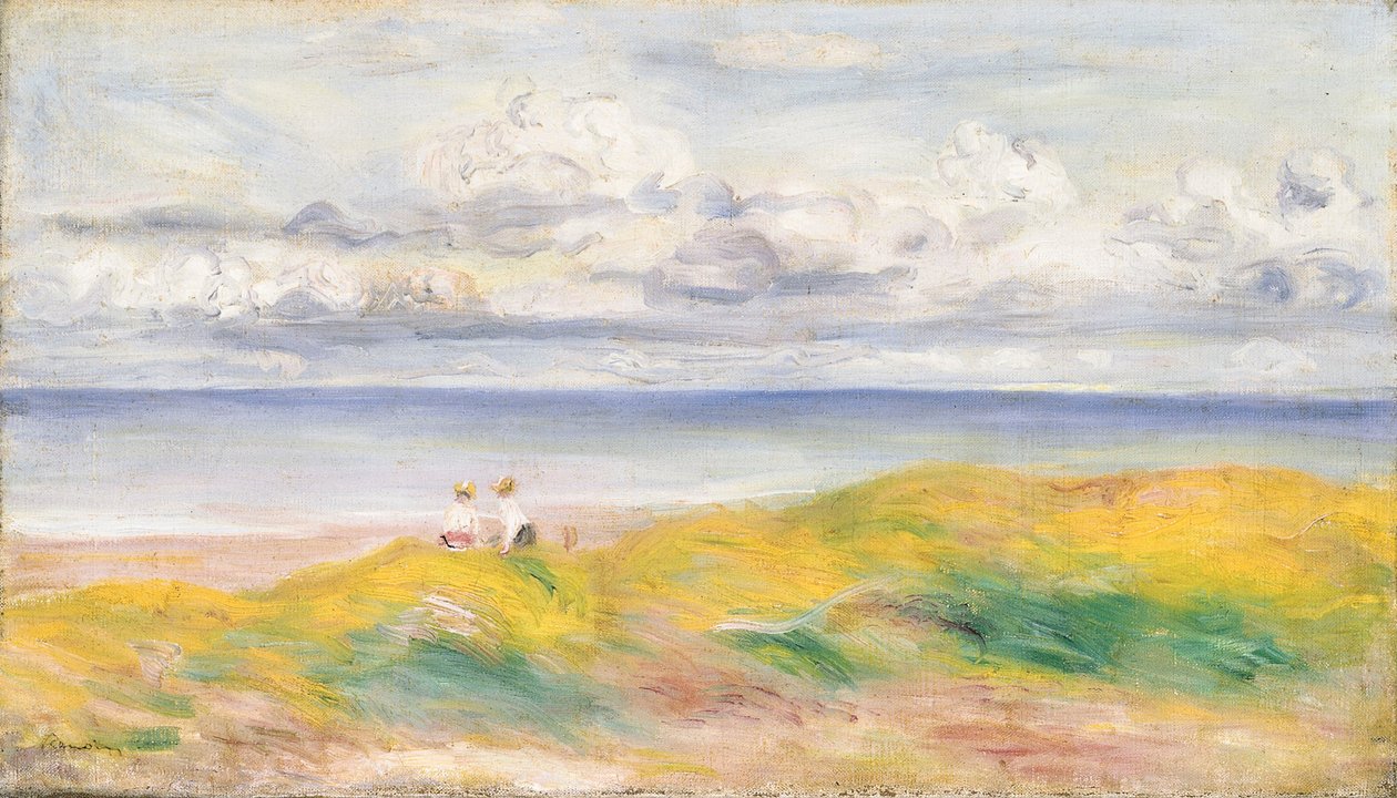 A sziklákon; A sziklán, 1880 alkotó: Pierre Auguste Renoir
