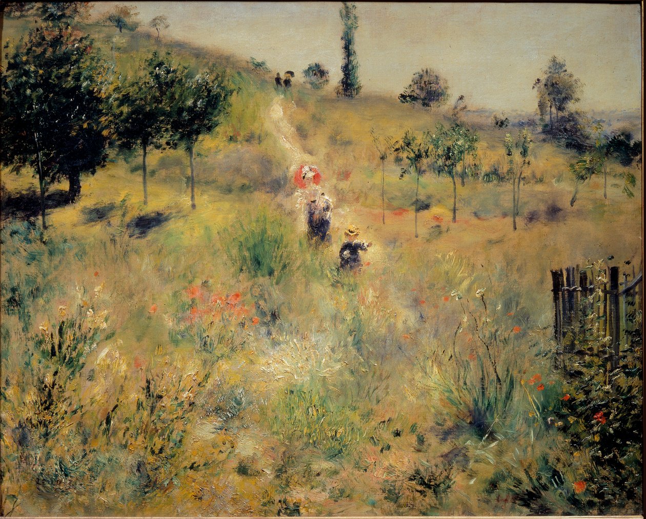 Út emelkedik a magas gyógynövények alkotó: Pierre Auguste Renoir