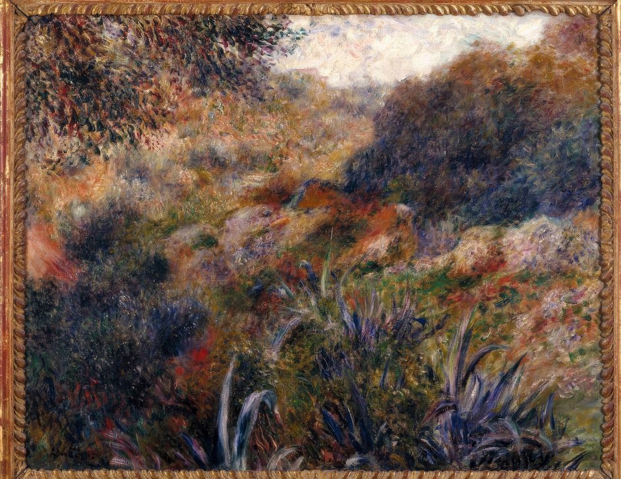 Algériai táj. A Vadasszony szakadéka alkotó: Pierre Auguste Renoir
