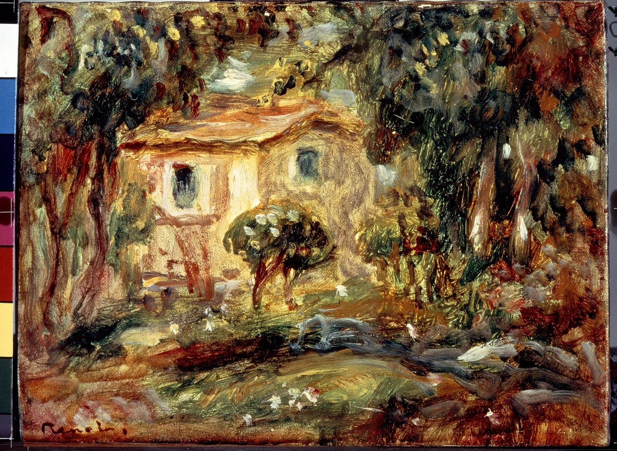 Vidéki táj. Le Canet. Pierre Auguste Renoir festménye (Pierre-Auguste RenoirVidéki táj. Le Canet. Pierre Auguste Renoir festménye (Pierre-Auguste Renoir alkotó: Pierre Auguste Renoir
