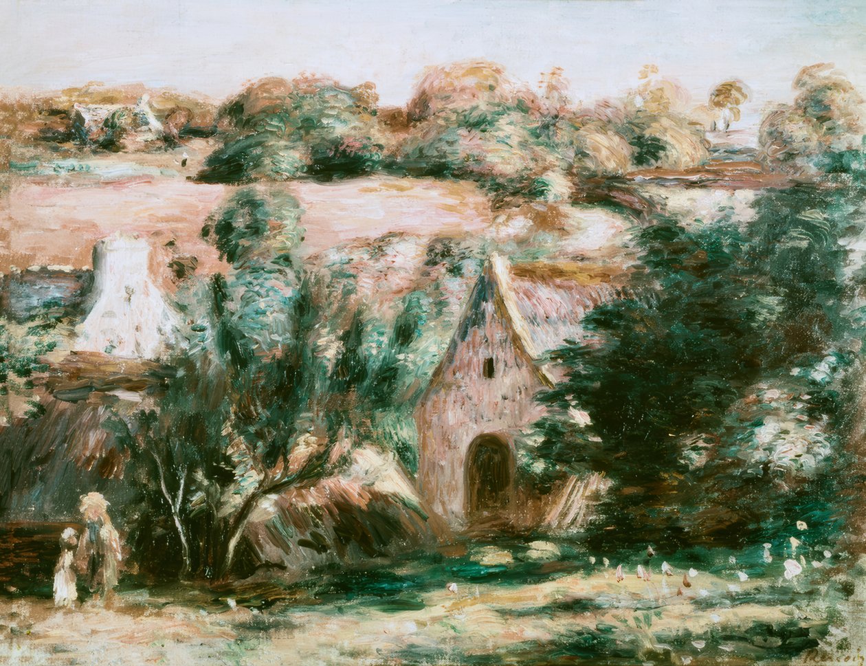 Bretagne tájképe alkotó: Pierre Auguste Renoir