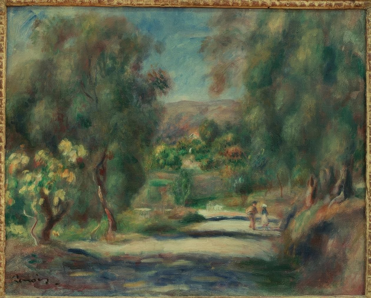 Cagnes táj alkotó: Pierre Auguste Renoir