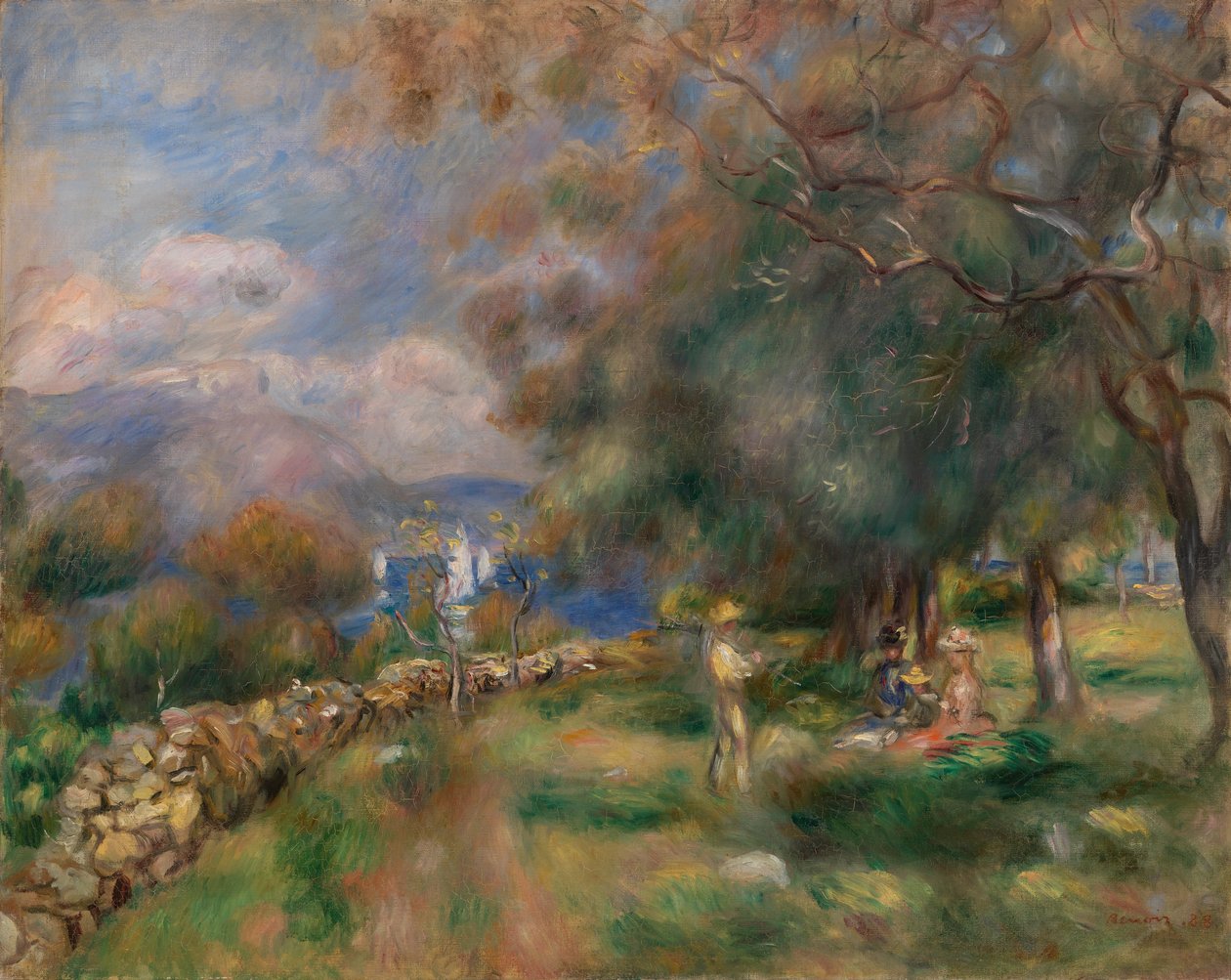 Saint-Jean-félsziget alkotó: Pierre Auguste Renoir