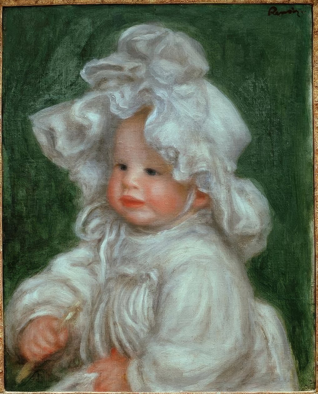 Claude Renoir portréja. Coco a la Charlotte alkotó: Pierre Auguste Renoir