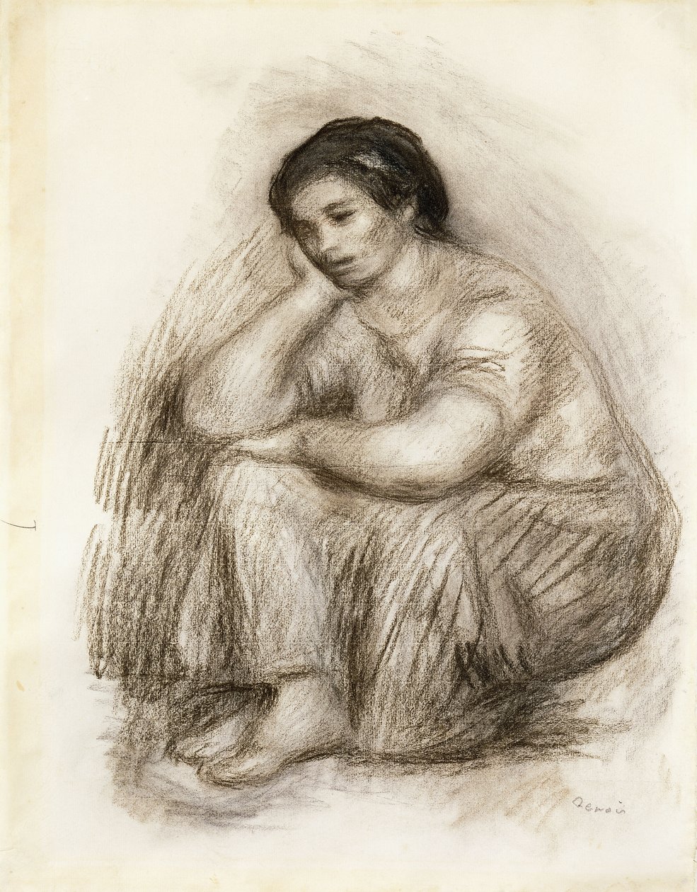 Gabriella portréja, alkotó: Pierre Auguste Renoir