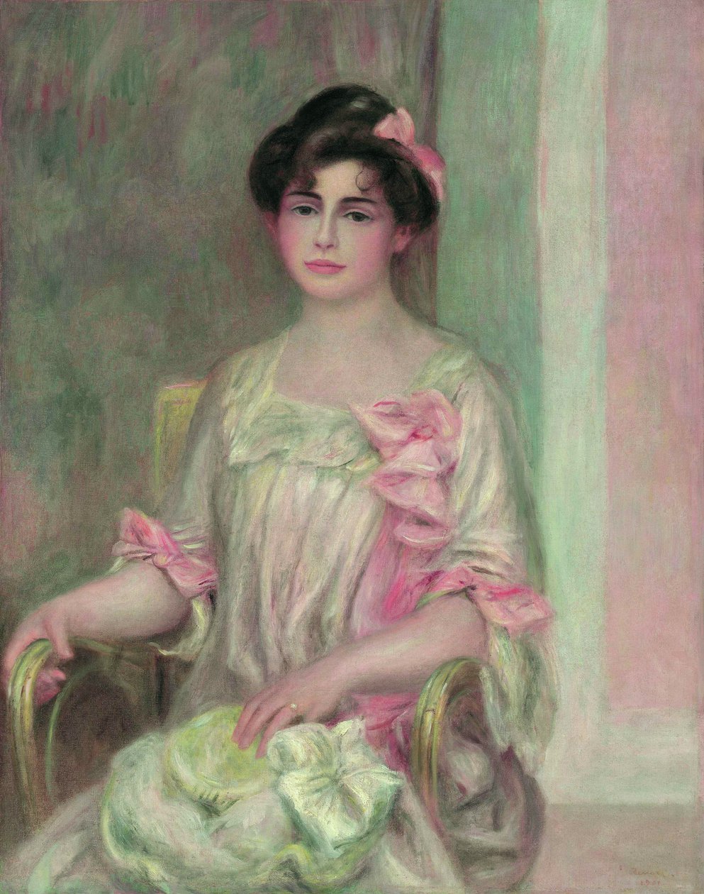 Madame Josse Bernheim-Dauberville portréja, született Mathilde Adler, 1901. alkotó: Pierre Auguste Renoir