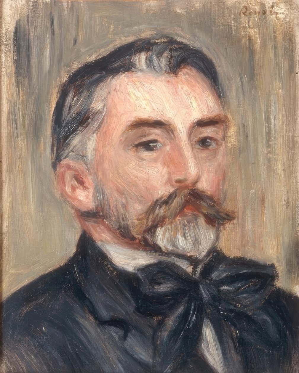 Stéphane Mallarmé portréja alkotó: Pierre Auguste Renoir