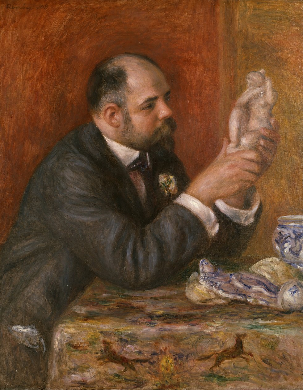 Ambroise Vollard portréja 1865-1939, 1908. alkotó: Pierre Auguste Renoir
