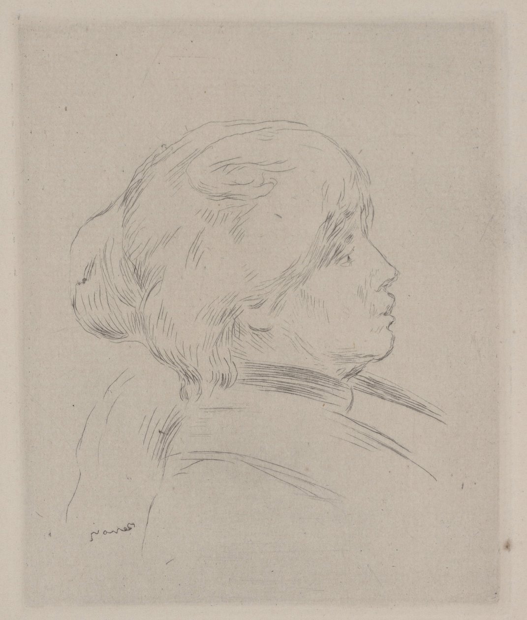 Berthe Morisot portréja alkotó: Pierre Auguste Renoir
