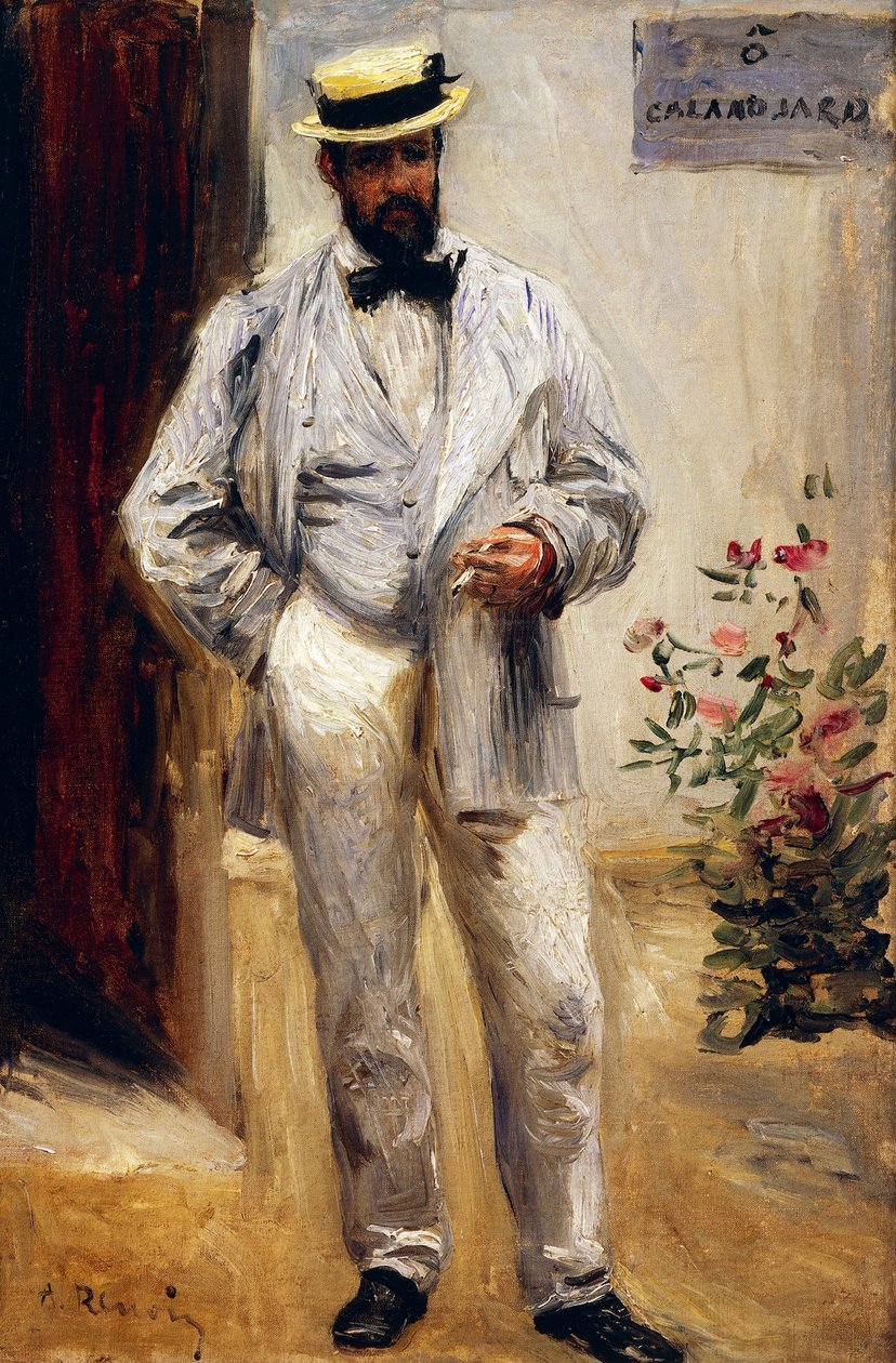 Charles Le Coeur portréja, Pierre-Auguste Renoir alkotó: Pierre Auguste Renoir