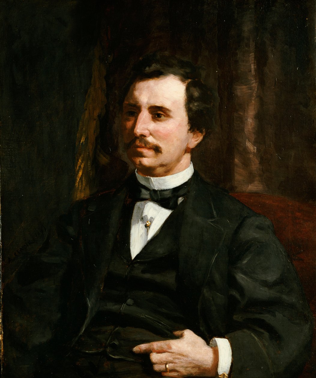 Barton Howard Jenks ezredes portréja alkotó: Pierre Auguste Renoir