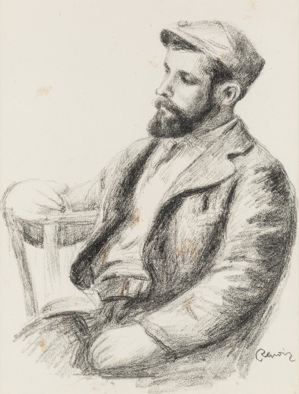 Louis Valtat portréja 1869-1952, 1904. alkotó: Pierre Auguste Renoir