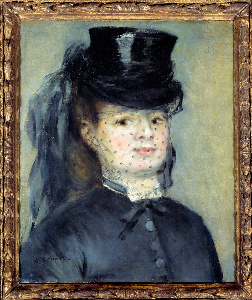 Madame Darras portréja, szül. Henriette Oudiette, Paul Darras kapitány felesége (1873-as tanulmány az Amazonas számára) alkotó: Pierre Auguste Renoir