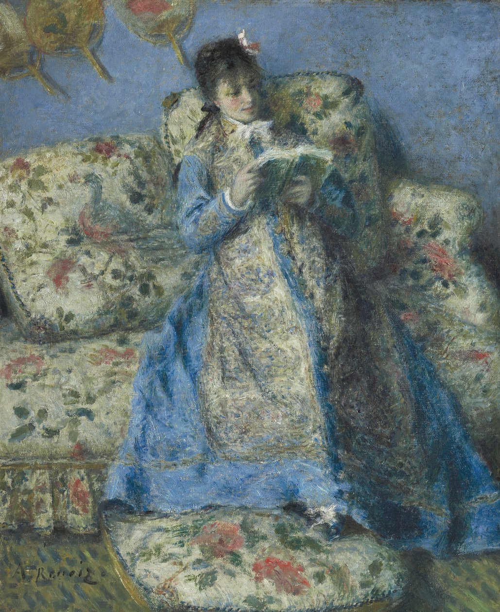 Madame Monet portréja alkotó: Pierre Auguste Renoir