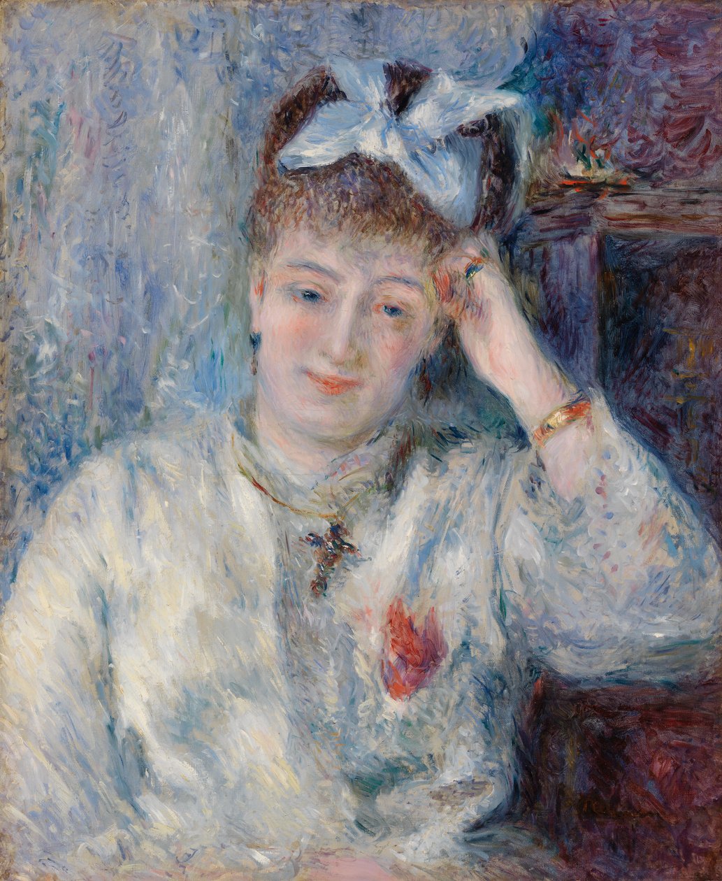 Mademoiselle Marie Murer portréja (Mademoiselle Marie Murer portréja) alkotó: Pierre Auguste Renoir