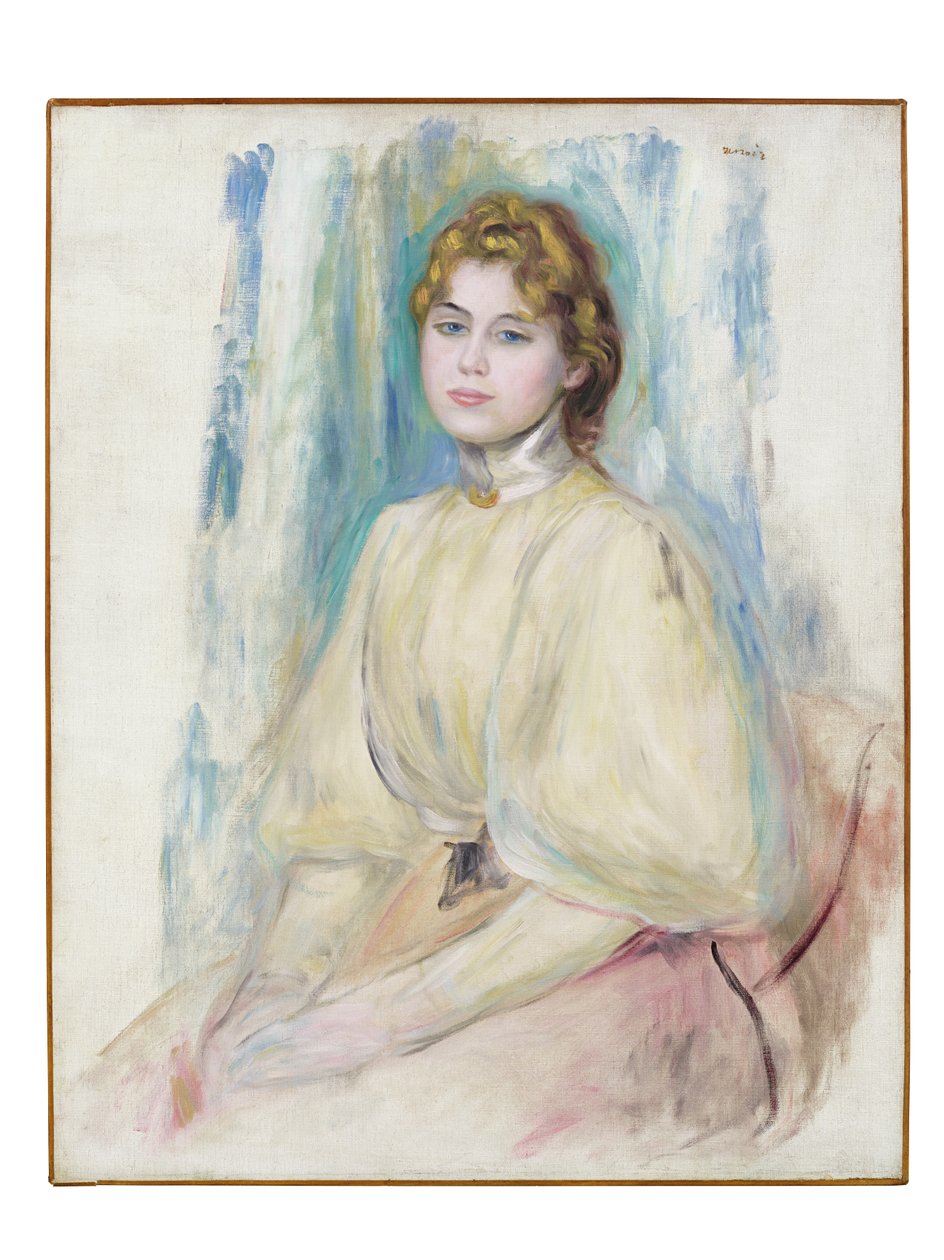 Mademoiselle Yvonne Lerolle portréja, 1894 körül alkotó: Pierre Auguste Renoir