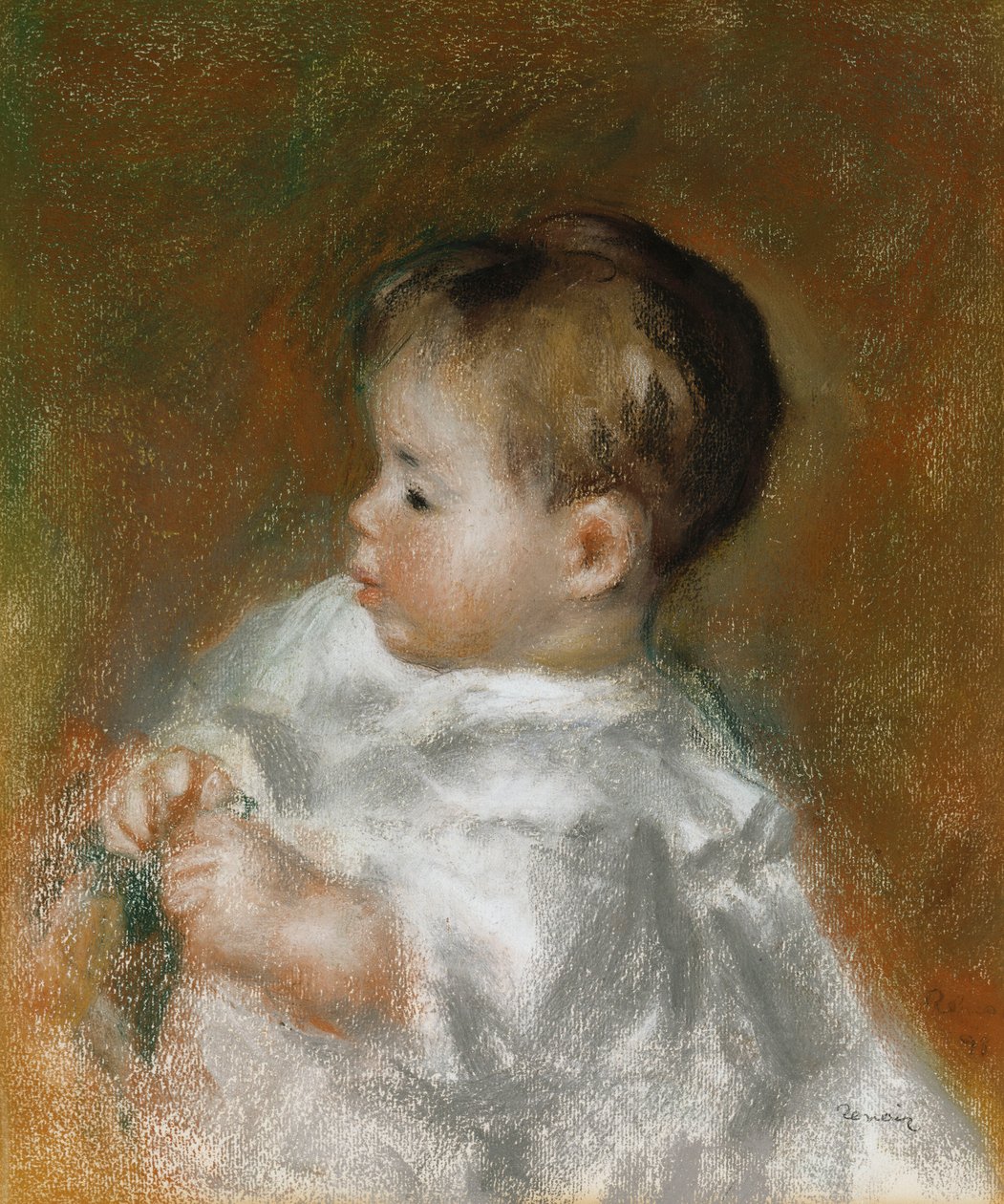 Marie-Louise Durand-Ruel portréja; Marie-Louise Durand-Ruel portréja, 1898 alkotó: Pierre Auguste Renoir