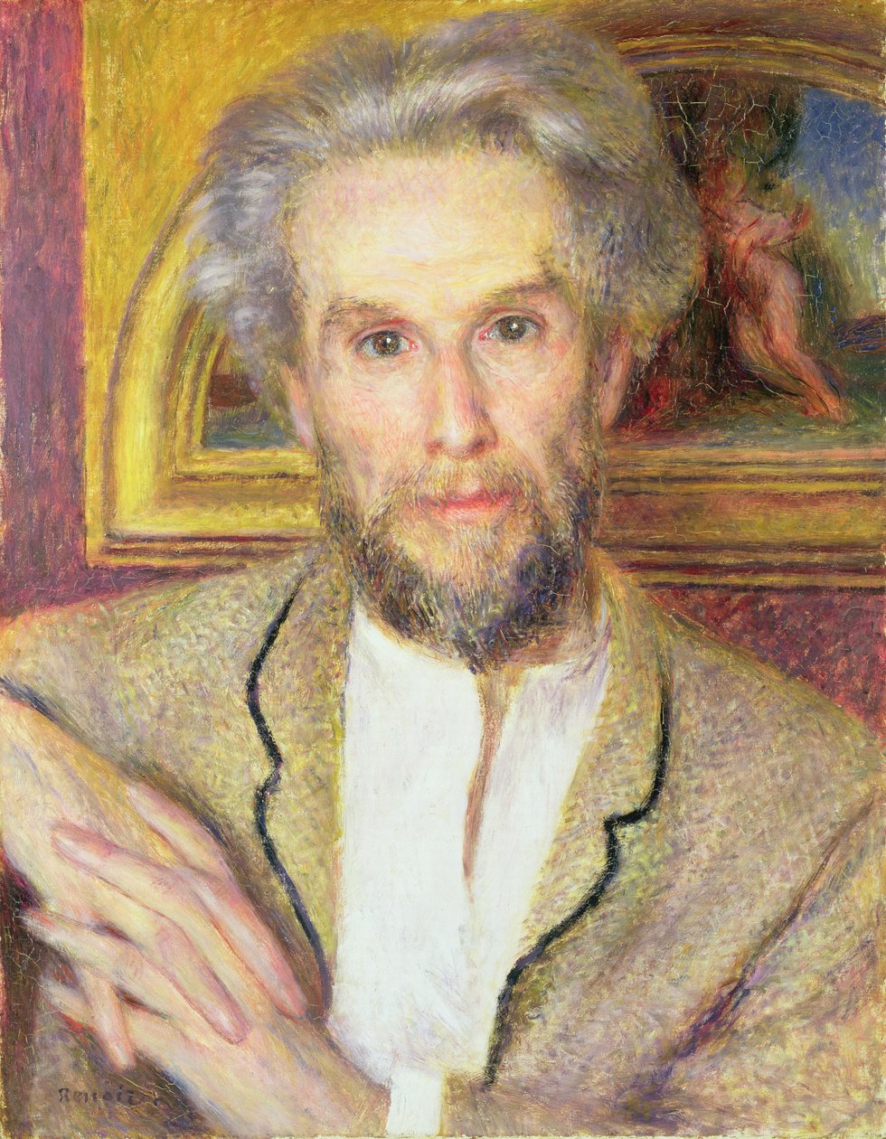 Victor Choquet (1821-91) portréja 1875 körül (olaj, vászon) alkotó: Pierre Auguste Renoir