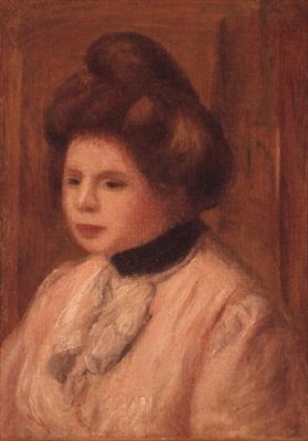 Egy hölgy portréja alkotó: Pierre Auguste Renoir