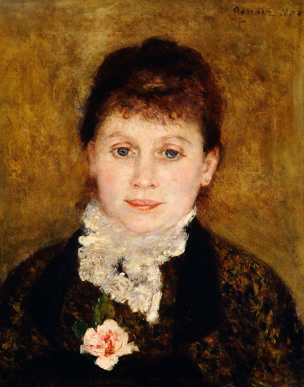 Pierre-Auguste Renoir női portréja (1841-1919) alkotó: Pierre Auguste Renoir