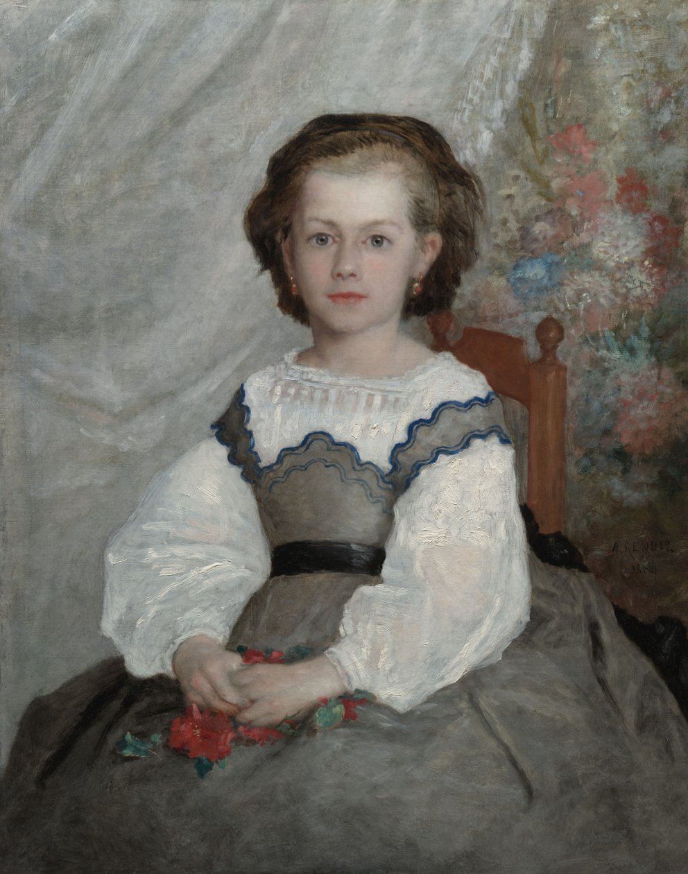 Romaine Lacaux, 1864 alkotó: Pierre Auguste Renoir