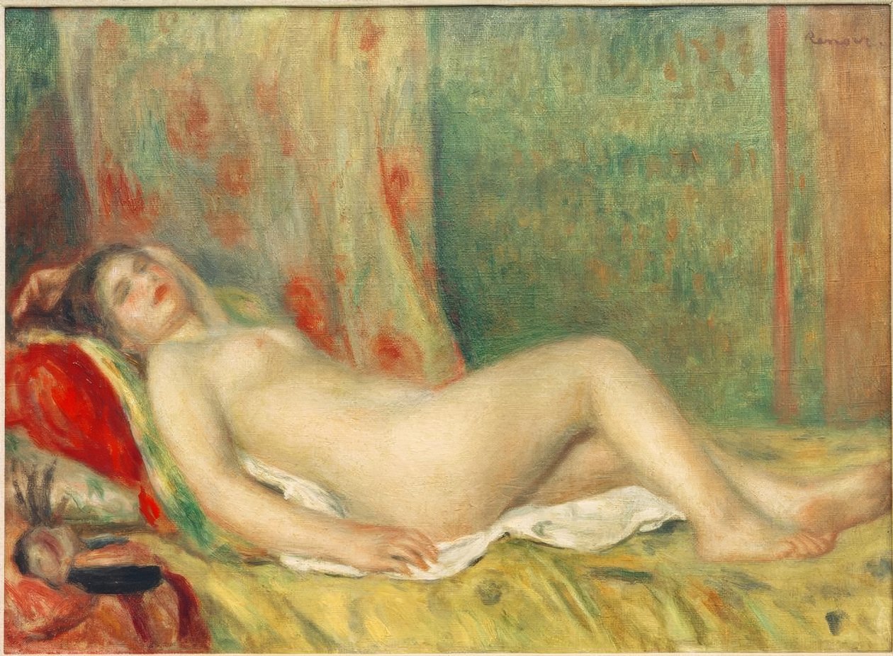 Alvó aktus alkotó: Pierre Auguste Renoir