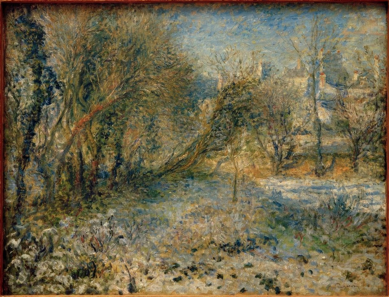 Havas táj alkotó: Pierre Auguste Renoir